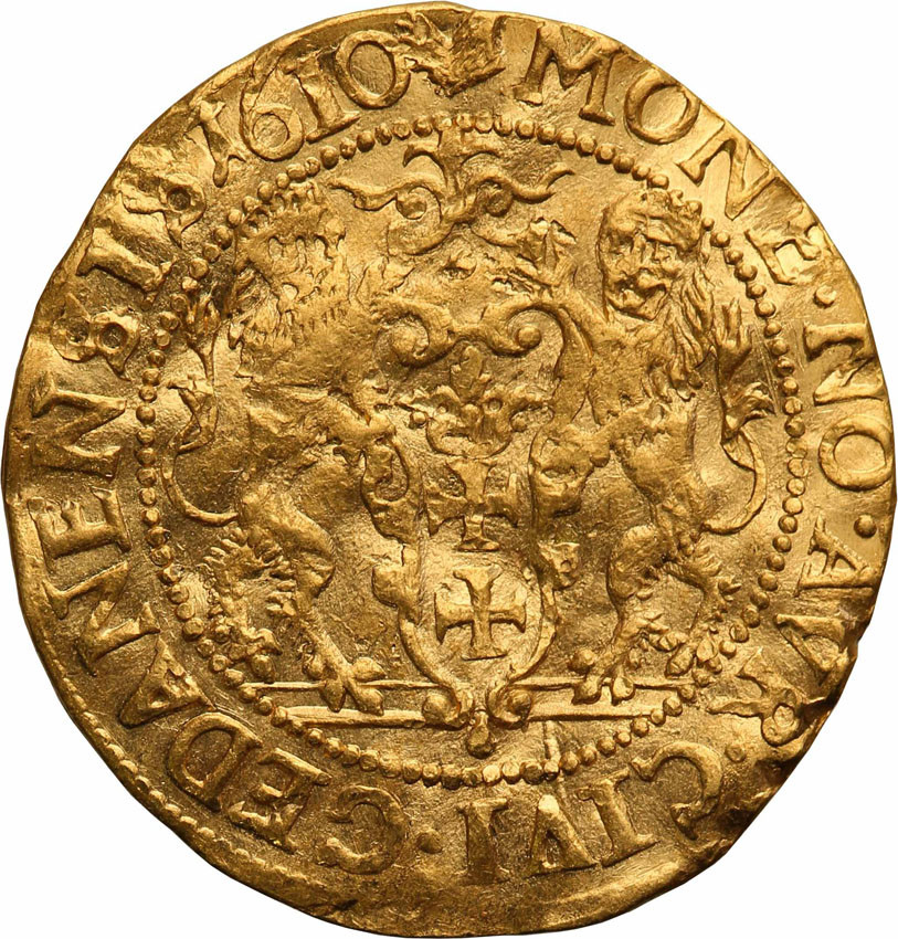 Zygmunt III Waza. Dukat 1610, Gdańsk
